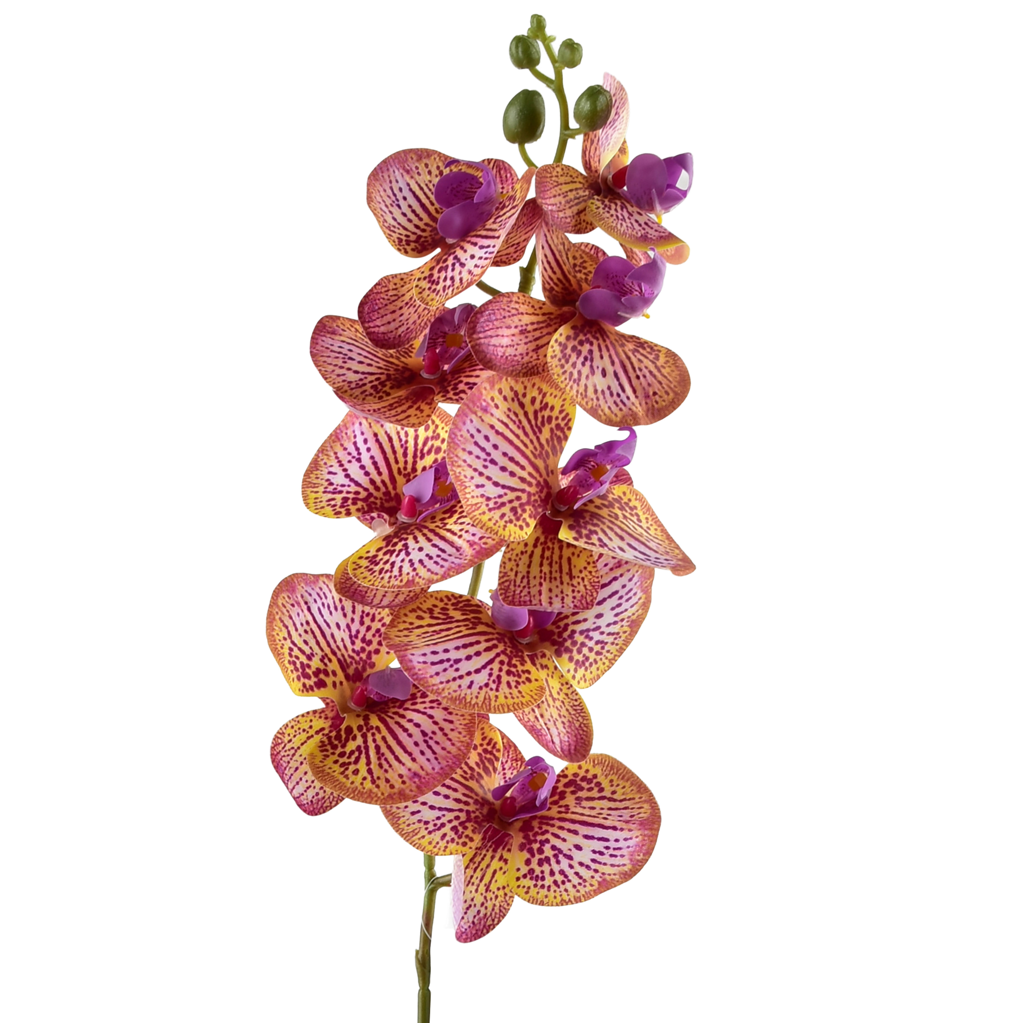 Tekokukka muovi Viridis Orkidea 90cm valkoinen 1kpl