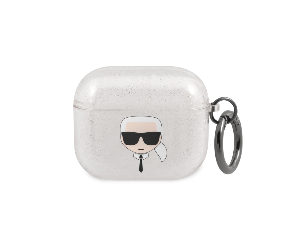 Keksi Airpods 3 Glitter Chic korkealaatuisesta TPU:sta
