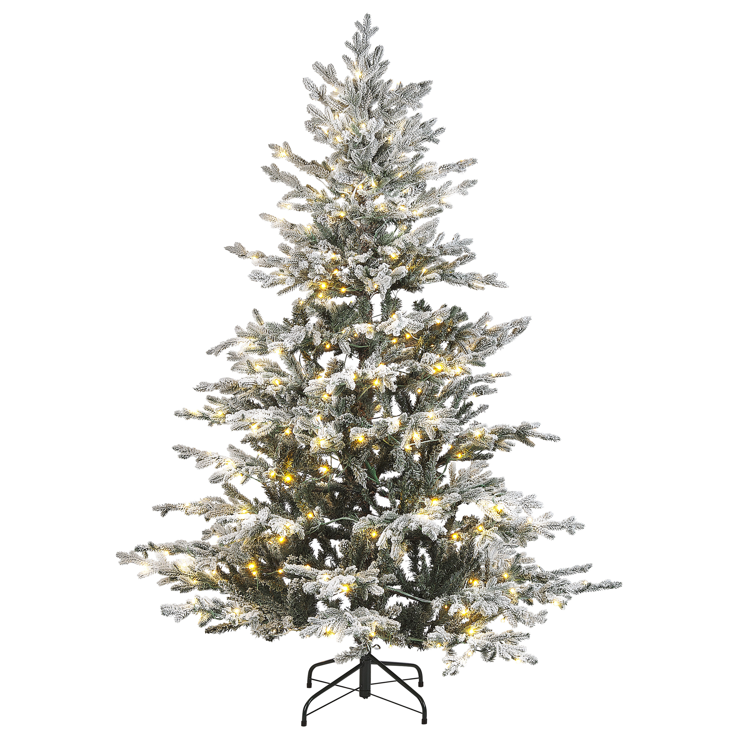 Joulukuusi luminen LED-valo BRISCO 180 cm Valkoinen