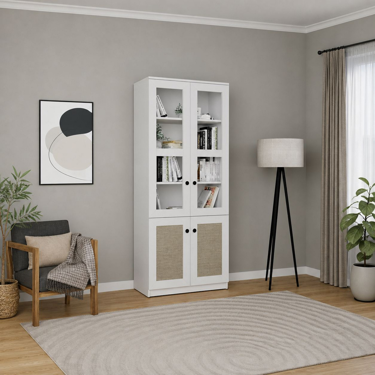 Norda Design Monikäyttökaappi Lisa 1600 37 x 80 x 190 cm