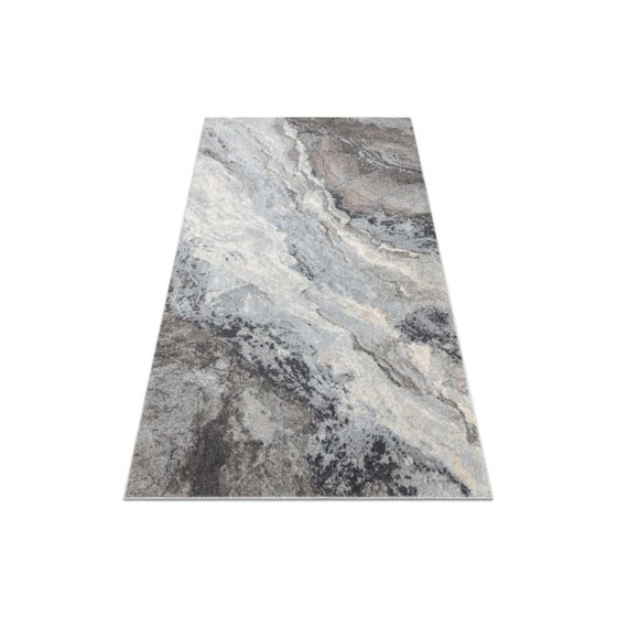 Matto FUSION 9613 vaaleanharmaa / tummanharmaa - Marmori, moderni,
