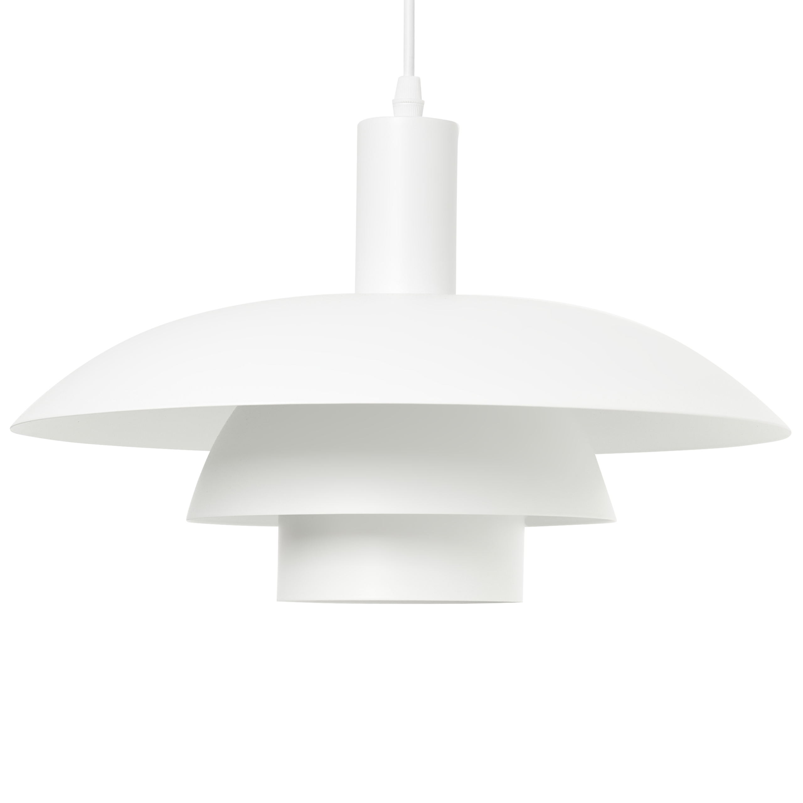 Riippuvalaisin HILBA metalli Valkoinen