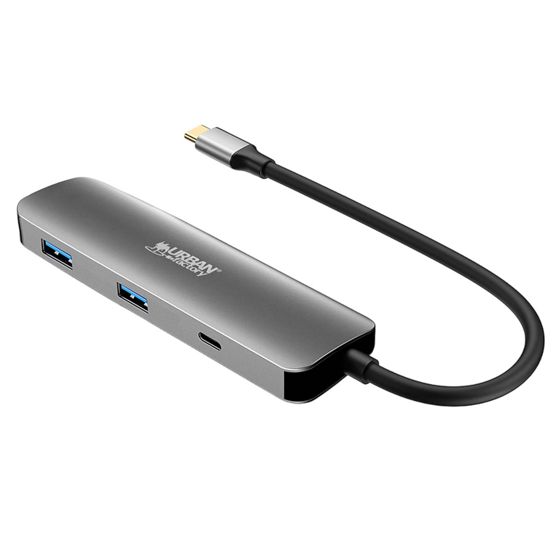 Hub Multiportit USB-C 4-in-1 HDMI 4K/2 USB-A 3.0/USB-C 3.0 PD 100W