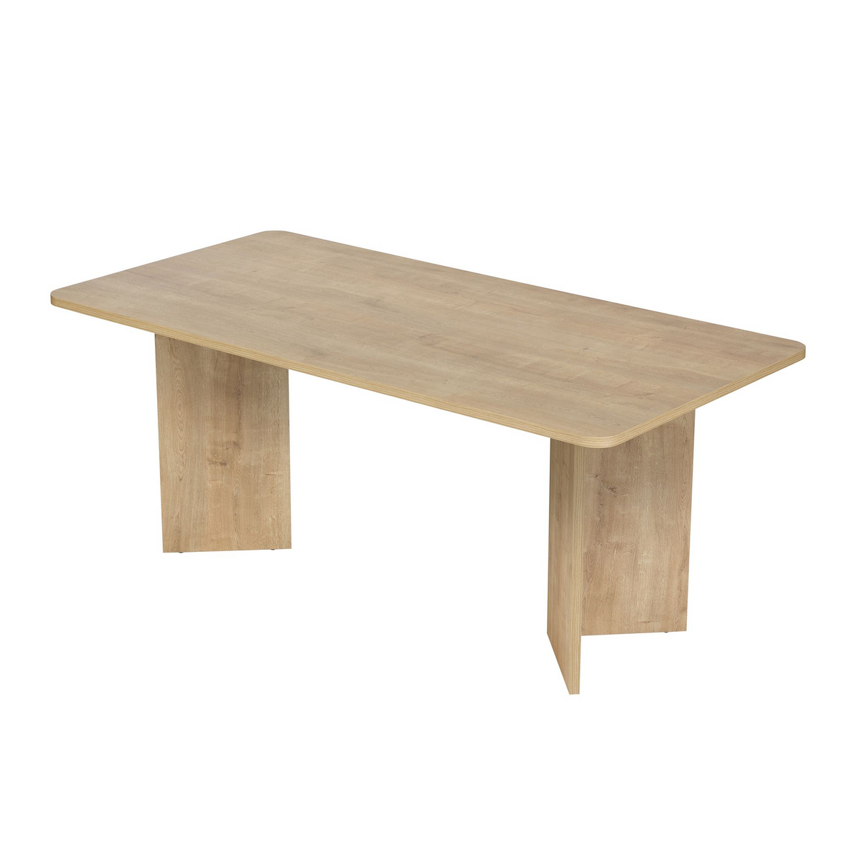 Norda Design moderni ruokapöytä, 180 x 90 x 75 cm | 100 % melamiinipinnoitettu, 25 mm paksu | tyylikäs ja kestävä