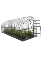 Kasvihuone Standard KLASIKA 15 m2, 2,5 m x 6 m, 6 mm polykarbonaatti (3 kattoikkunaa)