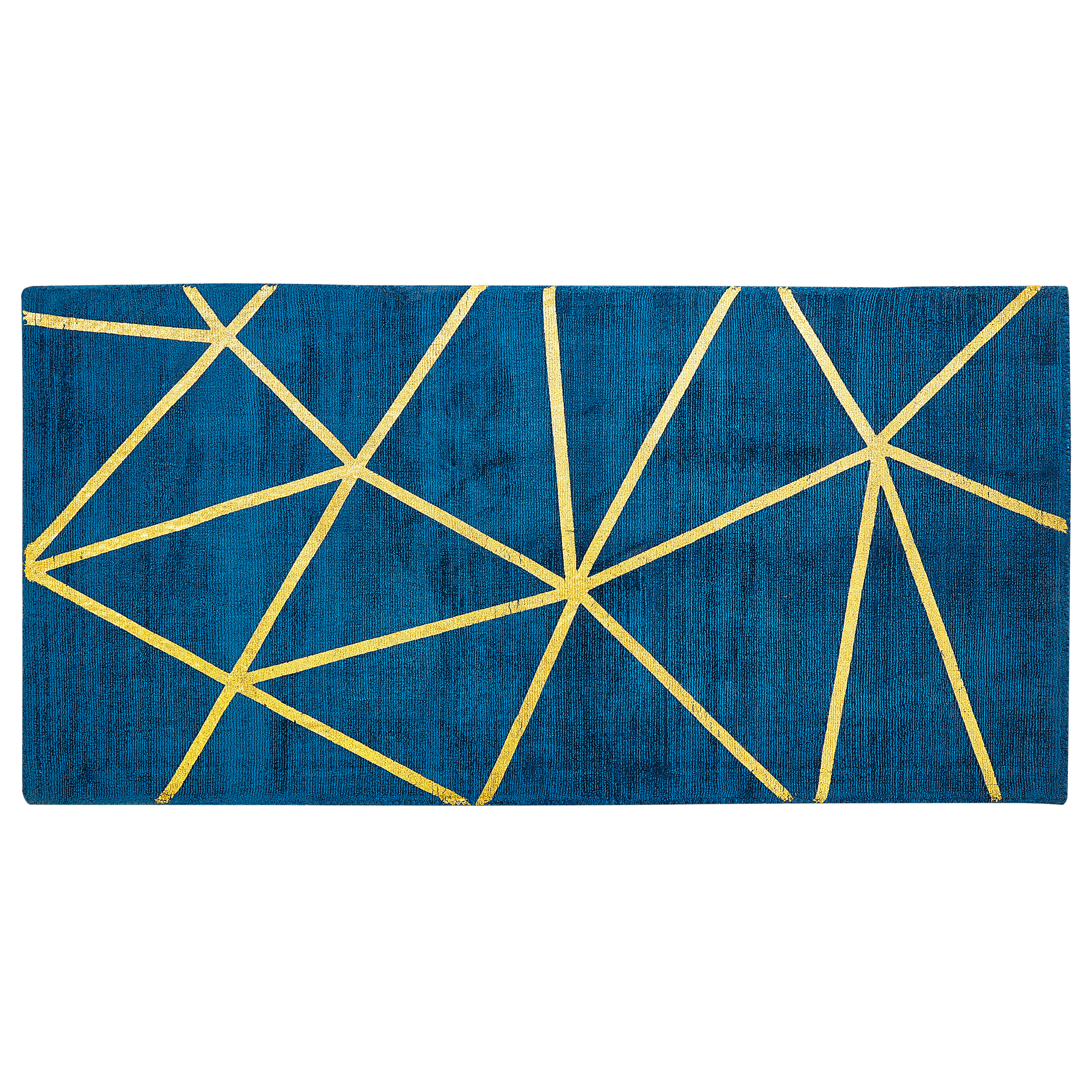 Matto HAVZA Sininen 80 x 150 cm Viskoosi