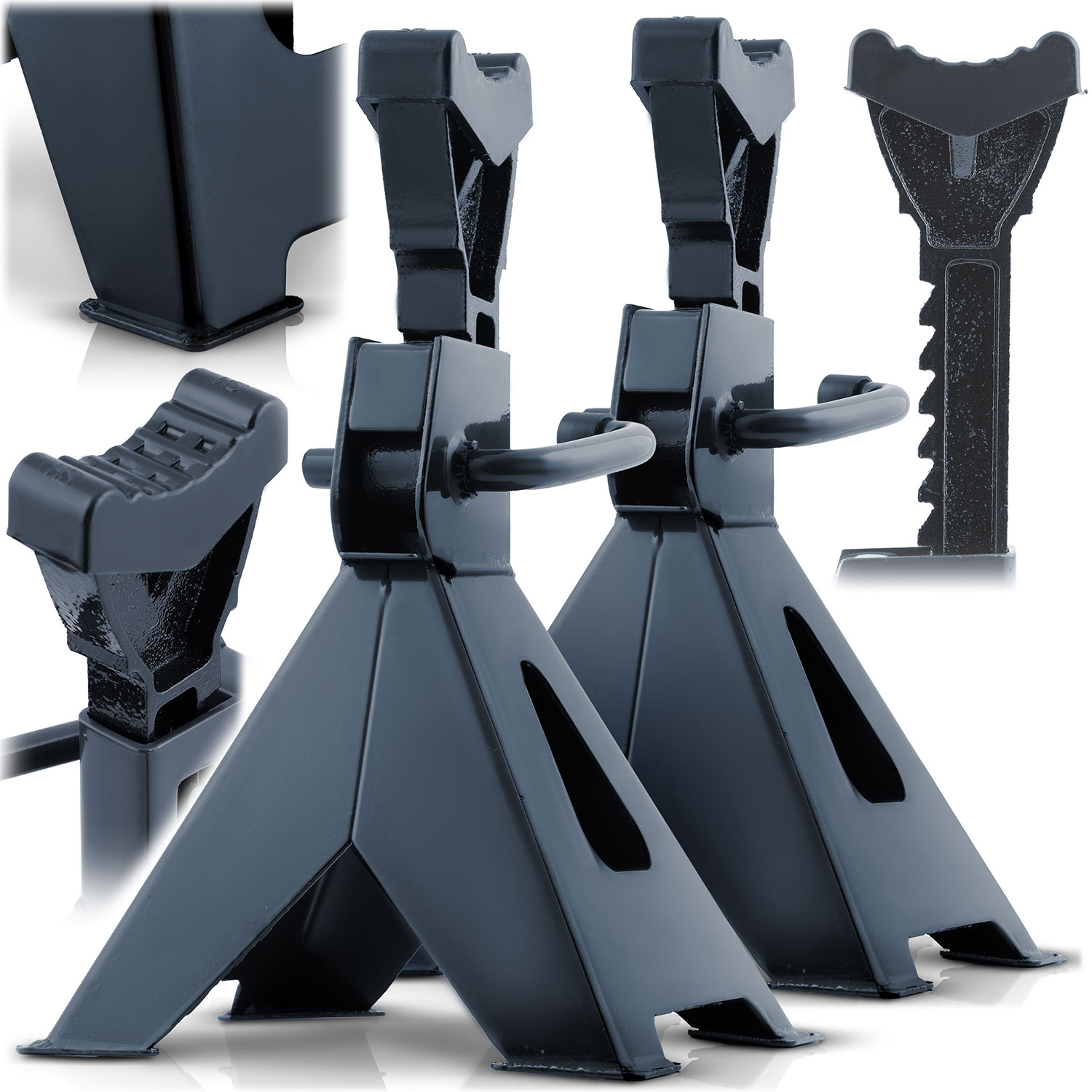 Autokorjaamon telineet, 2 kpl. Humberg HM-384