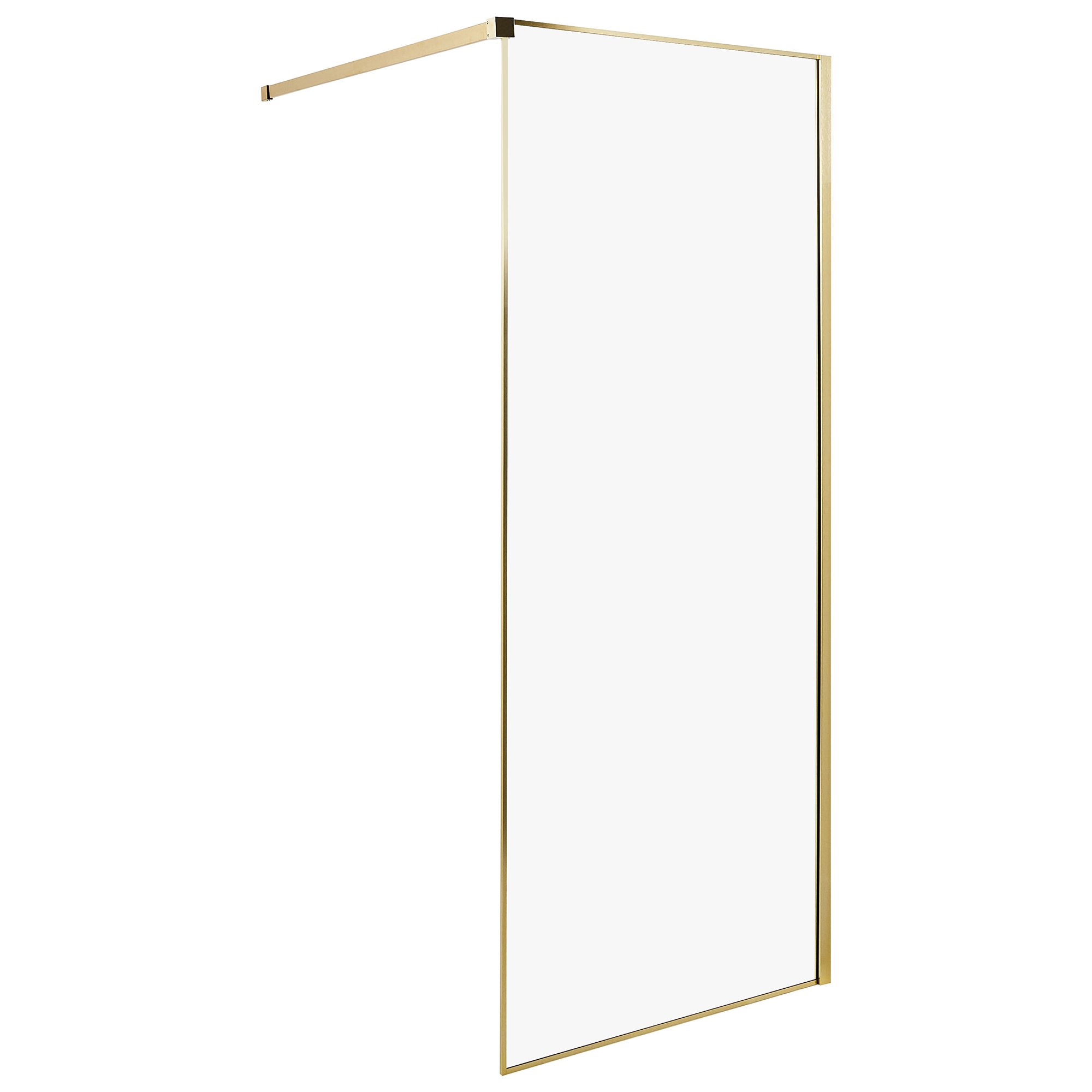 Suihkuseinä WASPAM 80 x 190 cm Kulta
