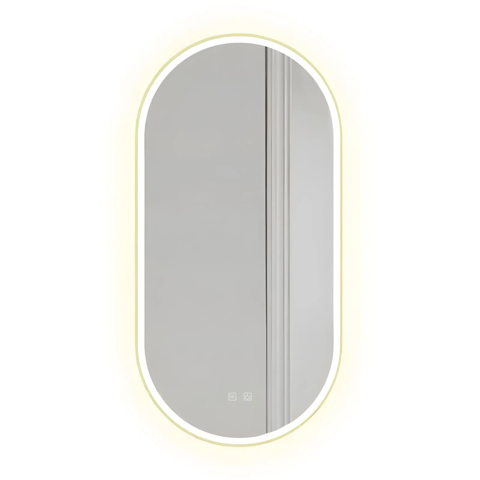 REA peili LED OVL 50x100 Kulta, 4x50x100cm
