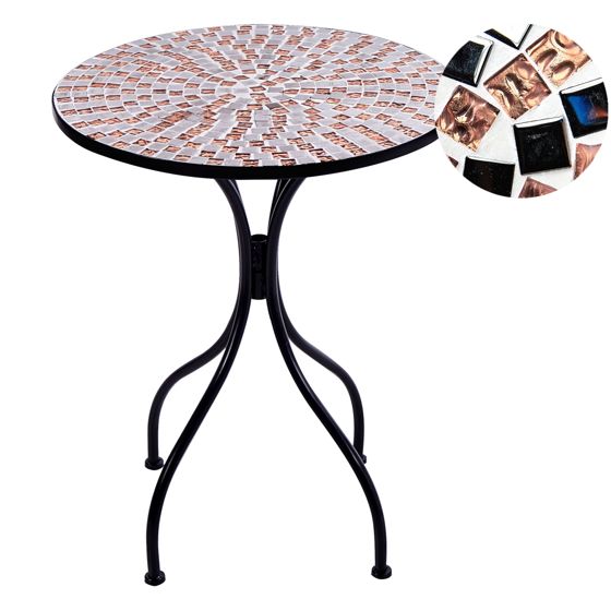 Bistropöytä CARPINO 60 cm 60 cm Musta