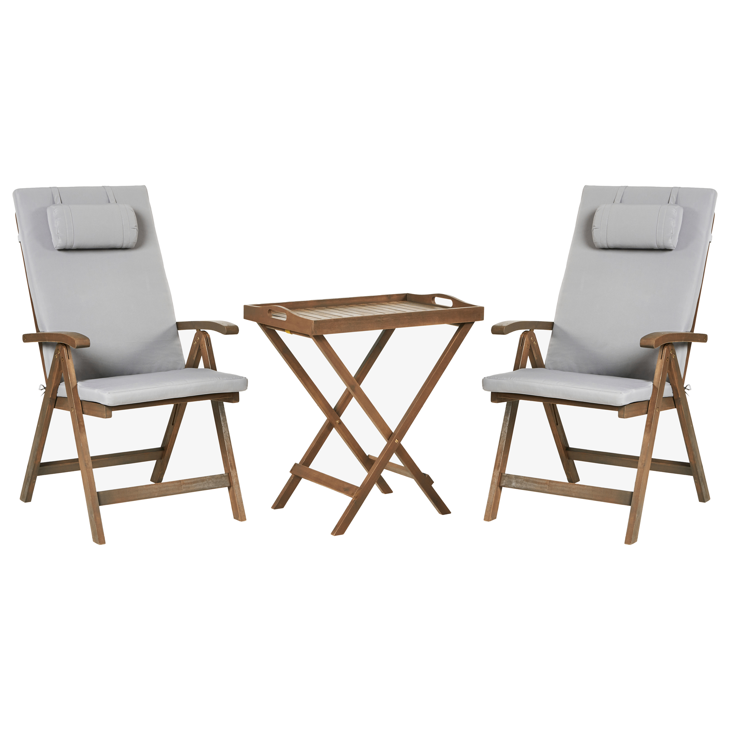 Bistrosetti AMANTEA PREMIUM akaasia Vaaleanharmaa