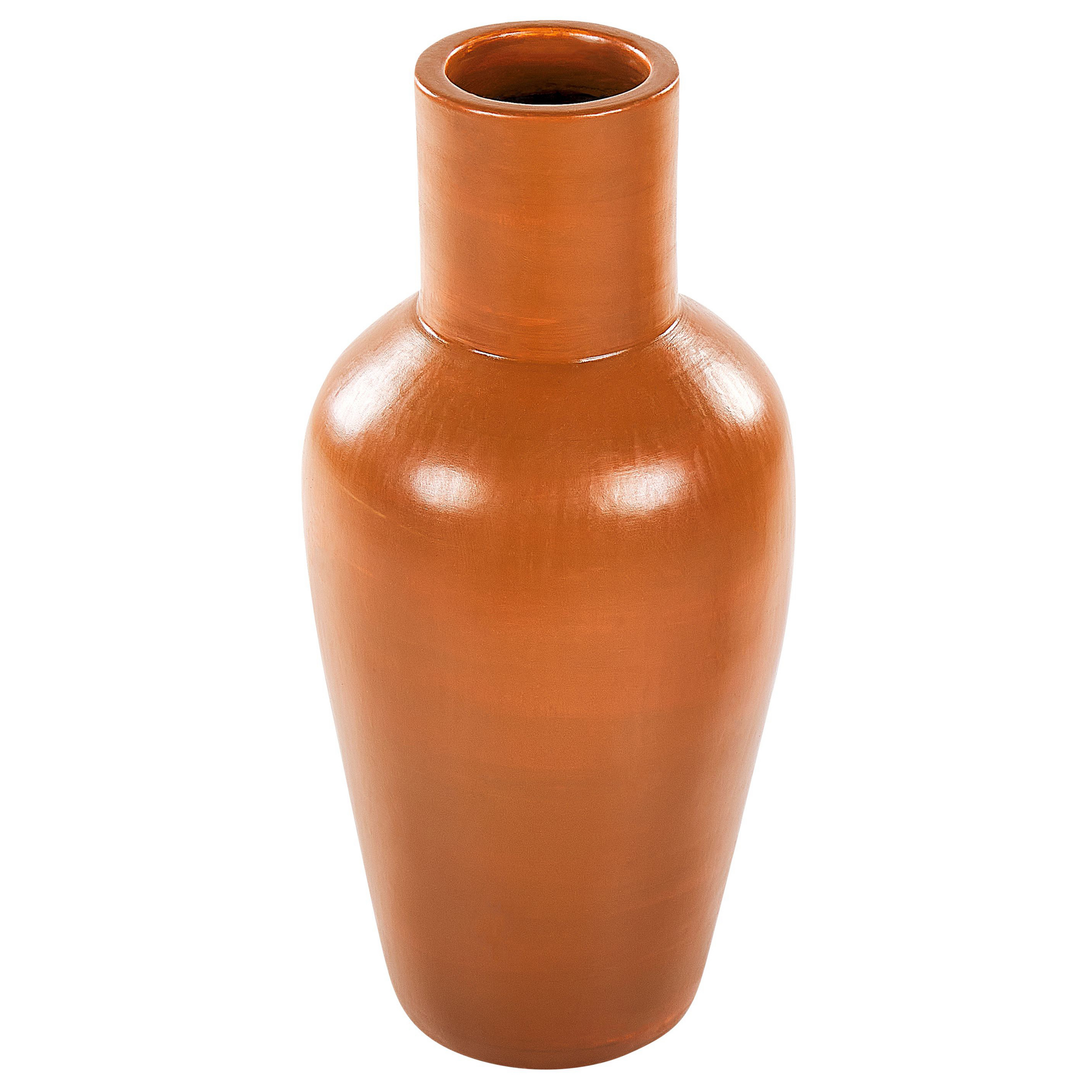 Koristemaljakko KARFI 37 cm Keramiikka Oranssi