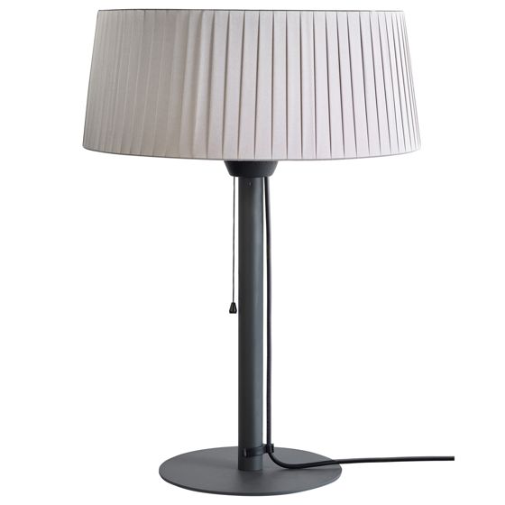 Vapaasti seisova infrapuna-terassilämmitin OLLERIA 1500 W Harmaa