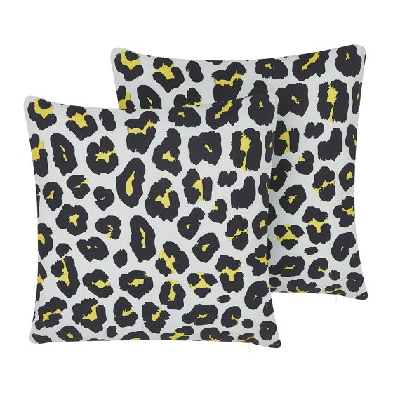 Ulkotyynysetti 2 kpl KARDITSA Eläinkuvio 45 x 45 cm Monivärinen
