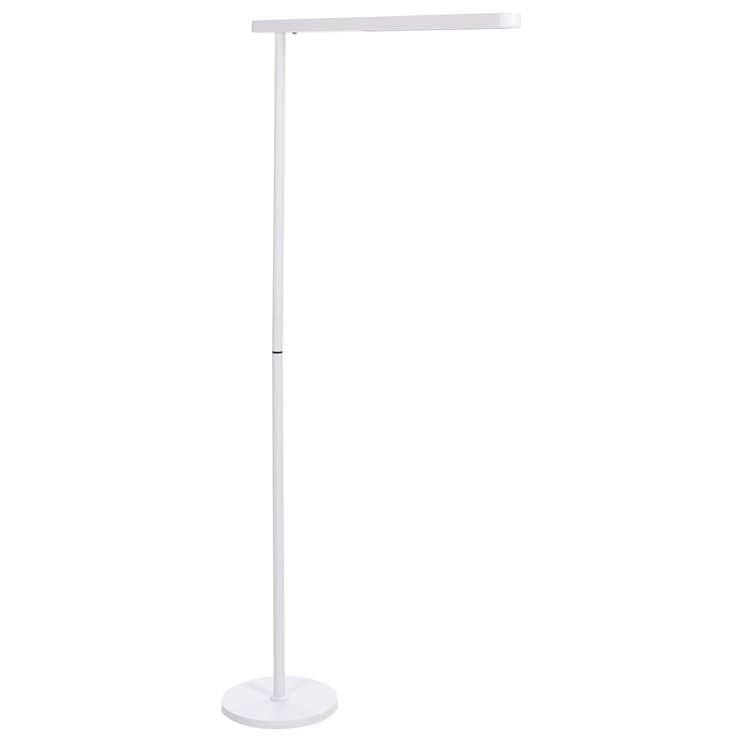 LED-lattiavalaisin PERSEUS Metalli Valkoinen