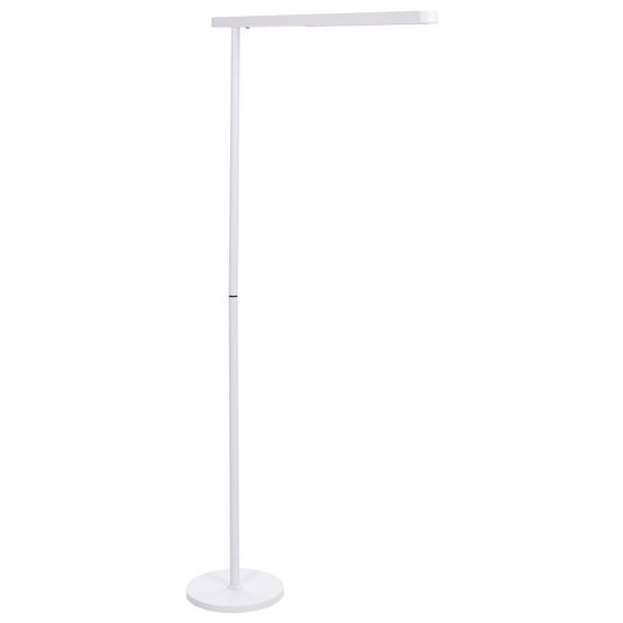 LED-lattiavalaisin PERSEUS Metalli Valkoinen