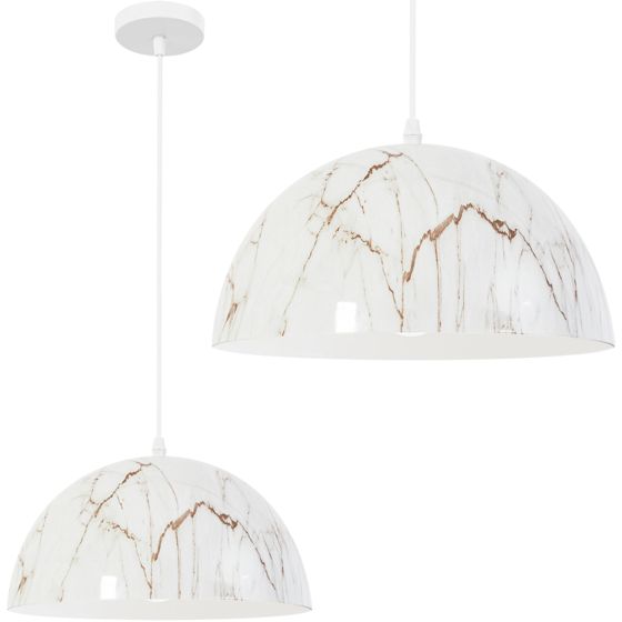 TOOLIGHT riippuvalaisin APP911-1CP MARBLE Valkoinen, 15x30x85cm