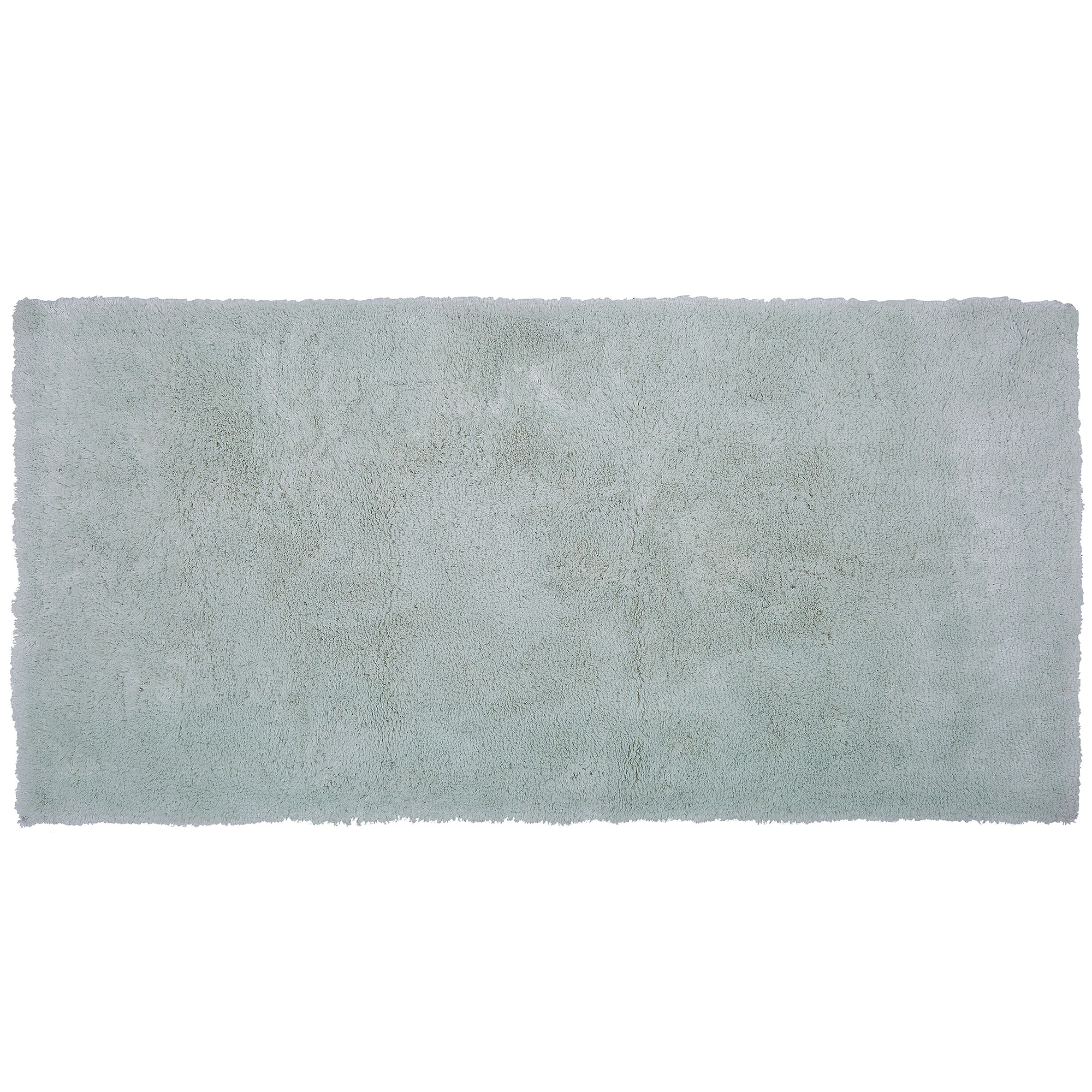 Korkeanukkainen matto EVREN Mintunvihreä 80 x 150 cm