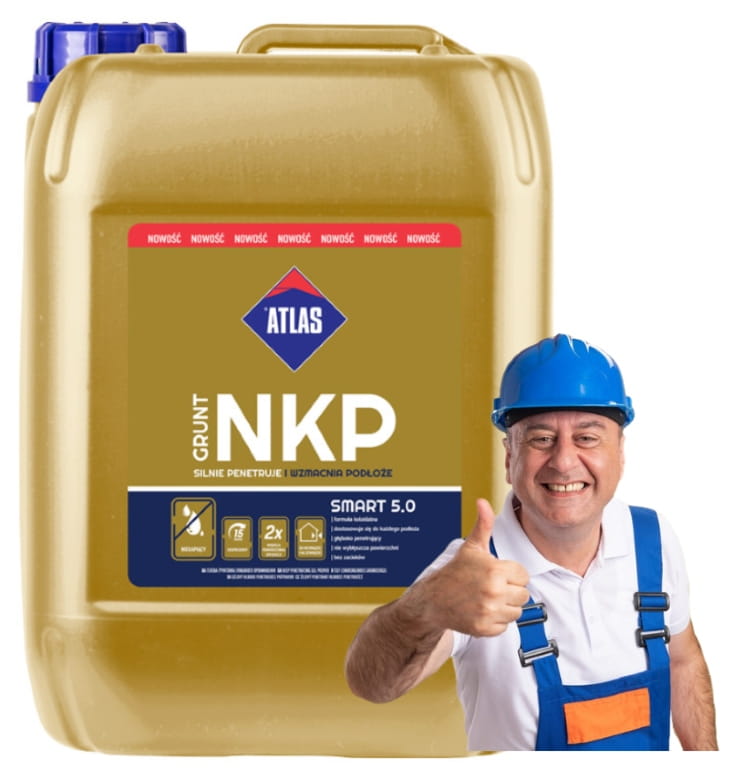 Atlas NKP Hyvin tunkeutuva geelipohjamaali 5 kg