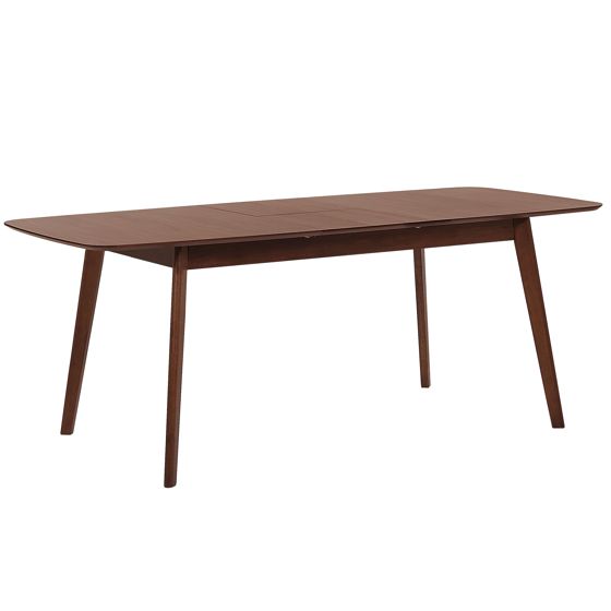 Jatkettava ruokapöytä MADOX Tumma saksanpähkinäpuuviilu 120/150 cm 75 cm