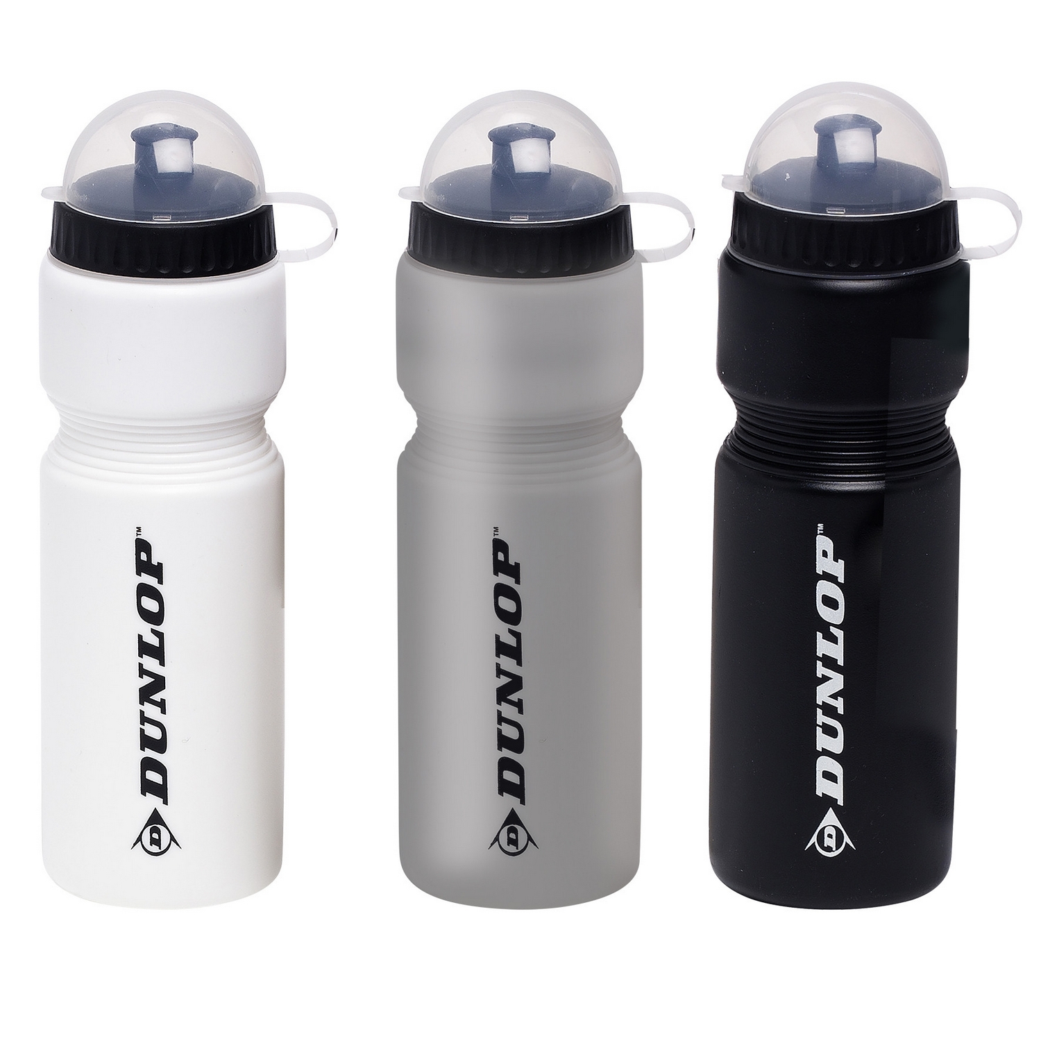 Dunlop – juomapullo – 750 ml, polypropeeni – juominen, matkailu, Valkoinen