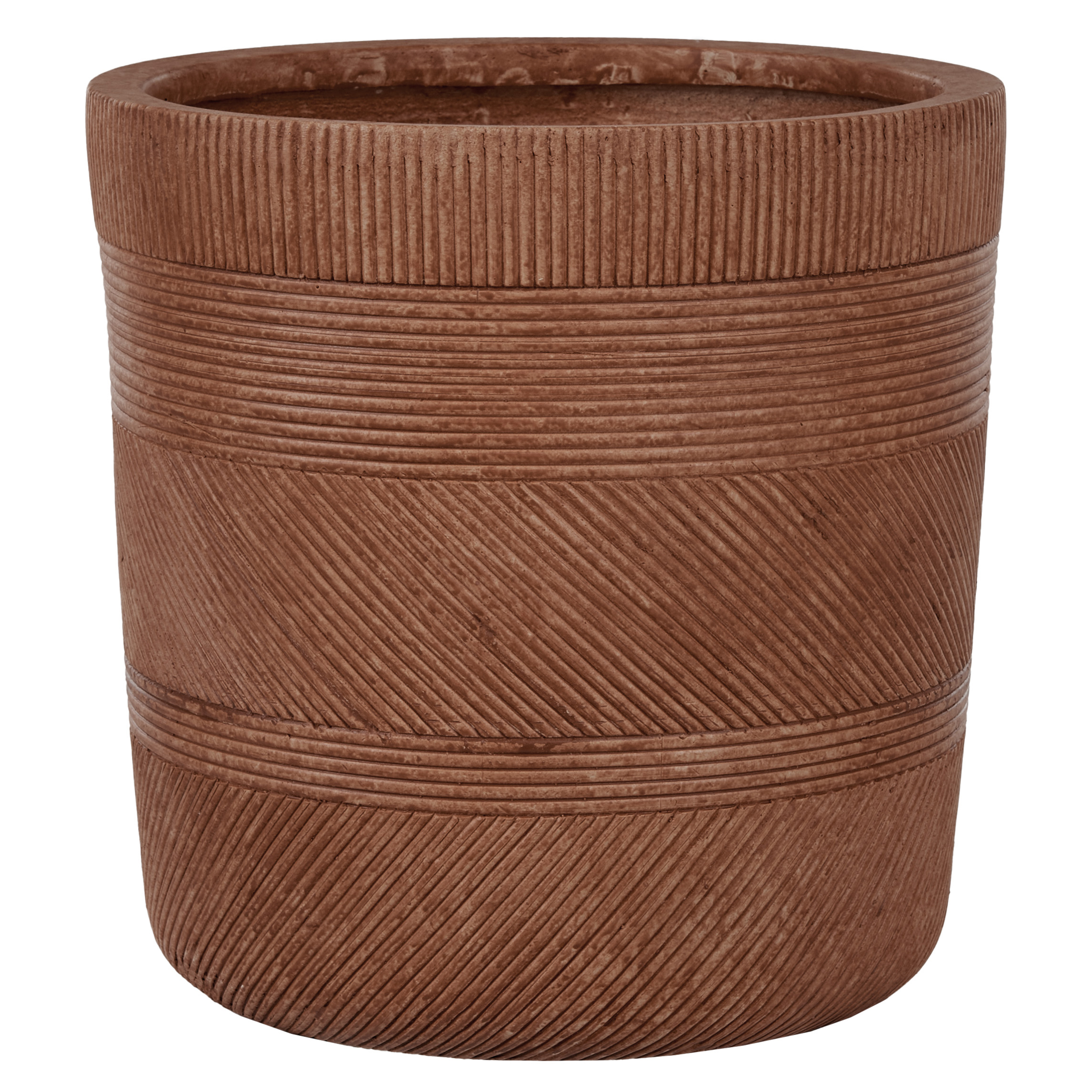 Kukkaruukku VOULA 36 cm Kullanruskea