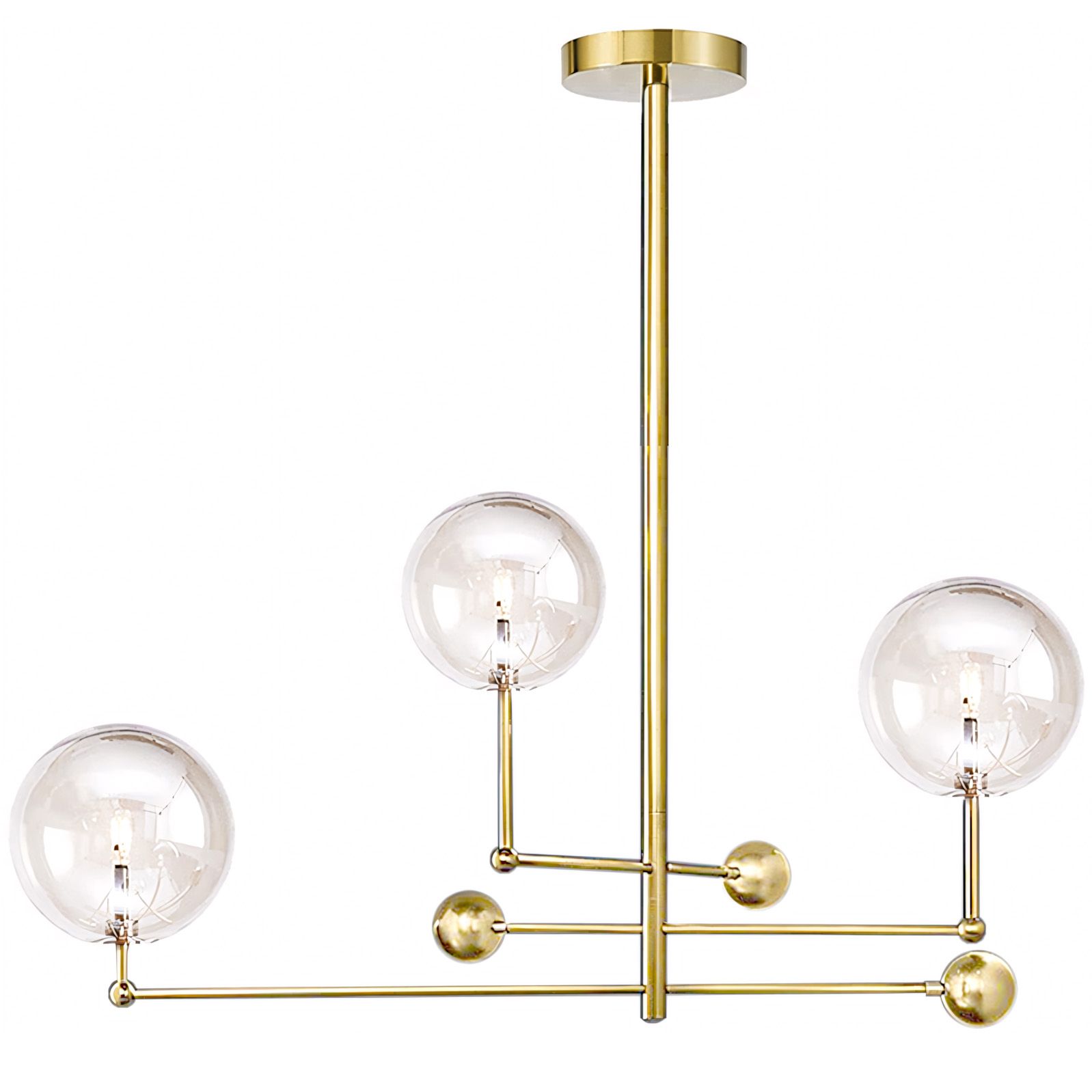 TOOLIGHT riippuvalaisin APP918-3CP Kulta, 95x95x95cm