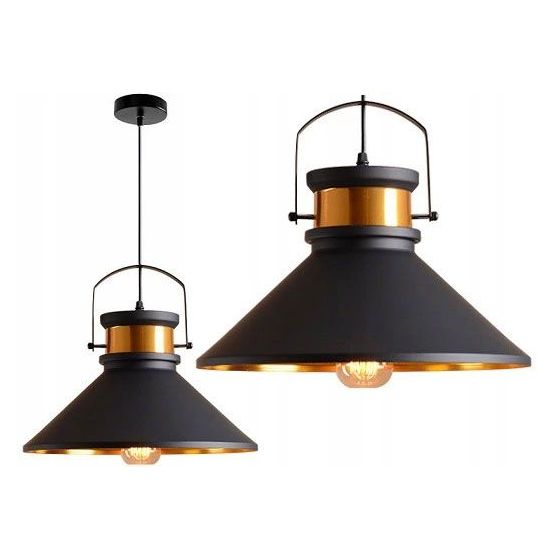 TOOLIGHT riippuva kattovalaisin APP174-1CPASTI B musta, 100x38x111cm