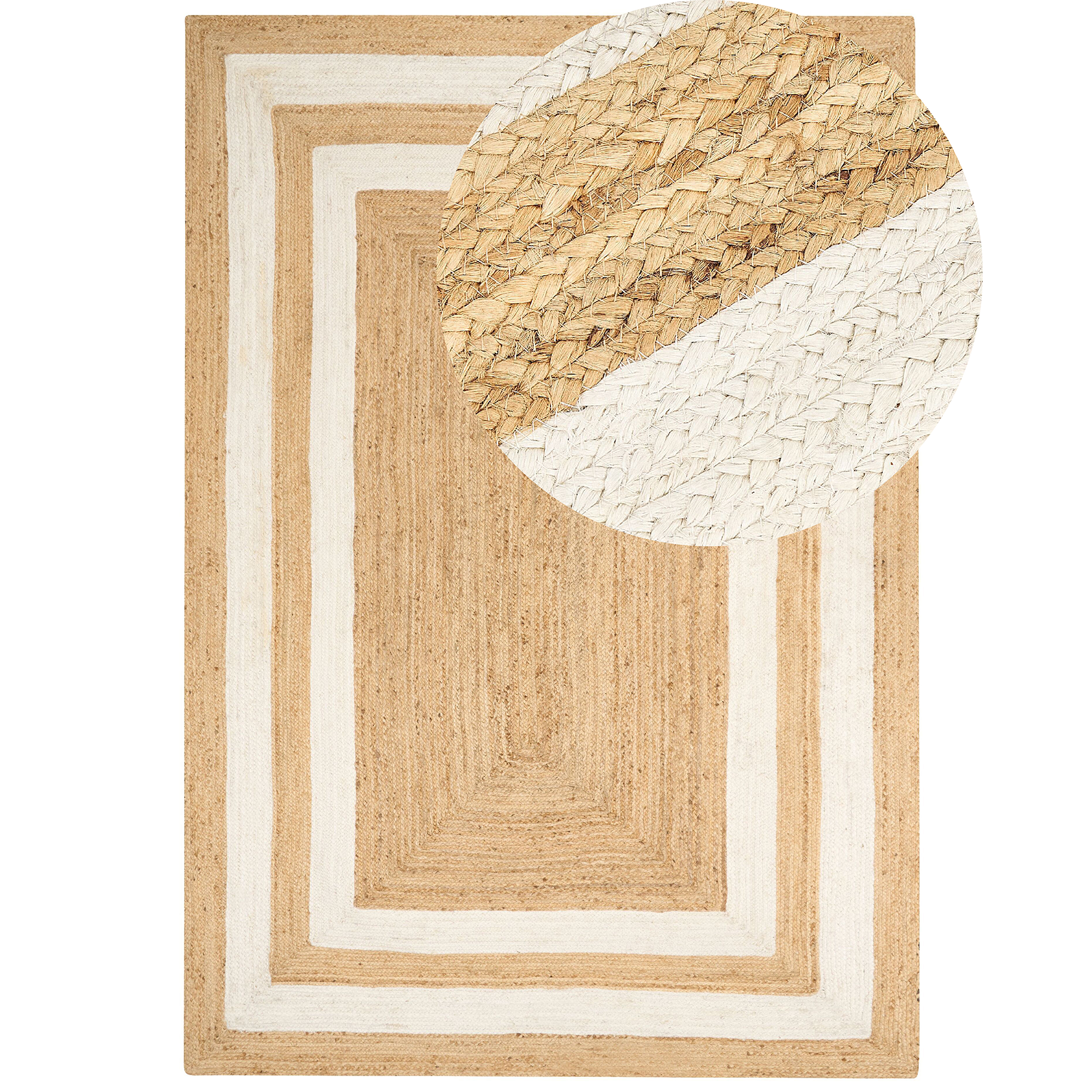 Matto GEMEREK Beige 200 x 300 cm juutti