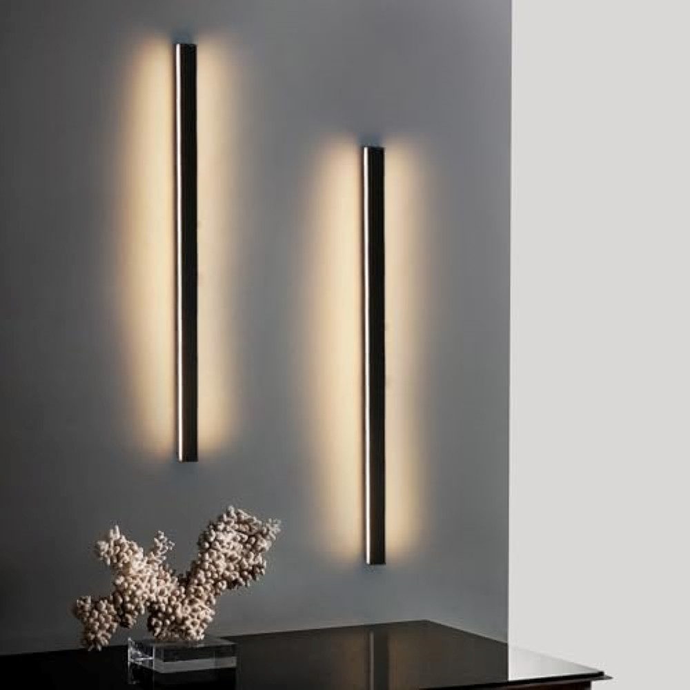 NETTLIFE 2 kpl moderneja LED - seinävalaisimia sisätiloihin, 60 cm, 21 w, käytävään, ylös ja alas, musta
