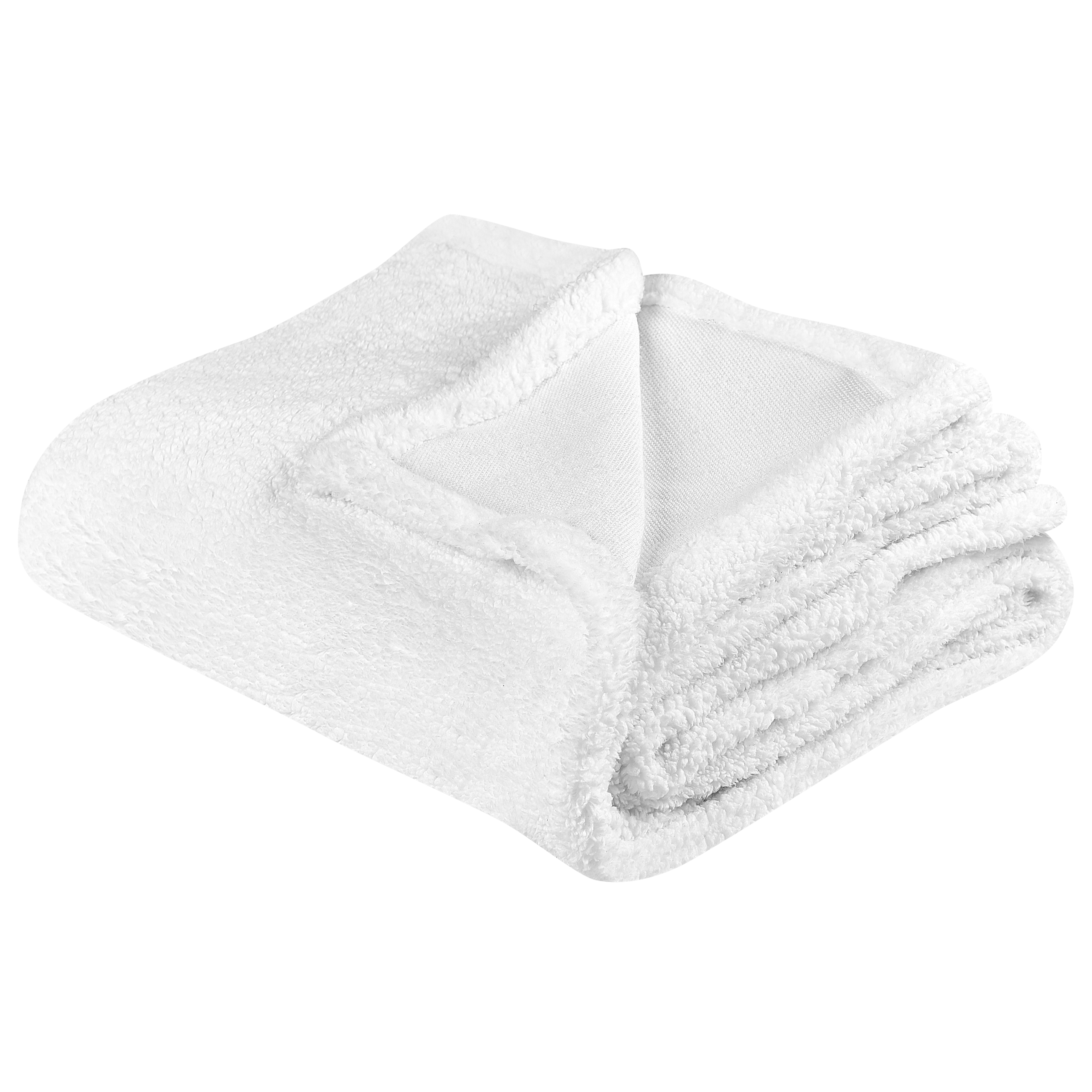 Torkkupeitto MIRGE 125 x 150 cm Valkoinen