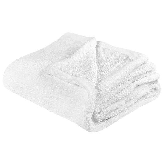 Torkkupeitto MIRGE 125 x 150 cm Valkoinen