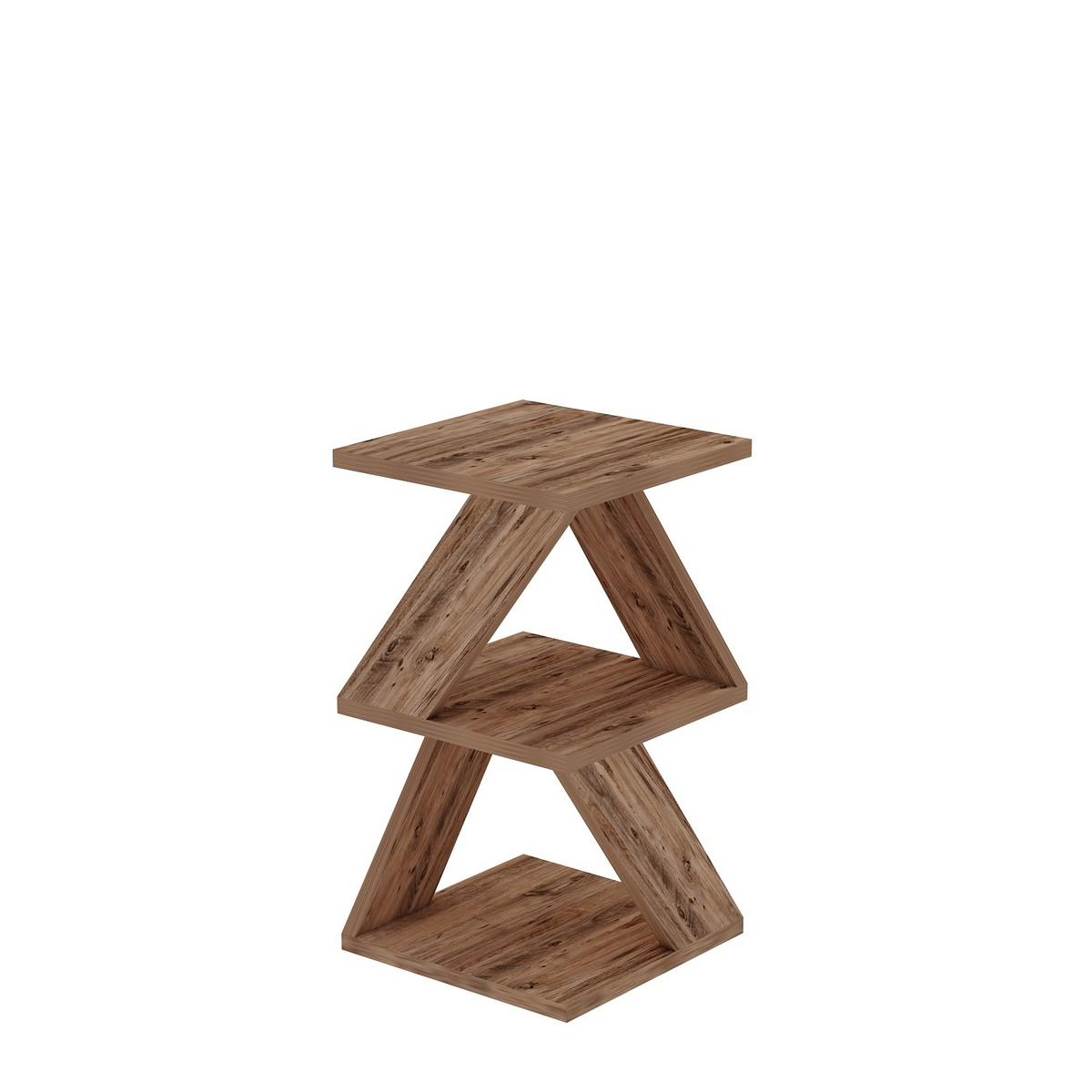 Norda Design moderni sivupöytä seinäkiinnitysmahdollisuudella, 29.6 x 54.2 x 29.6 cm | 100 % melamiinipinnoitettu | tyylikäs ja toimiva muotoilu