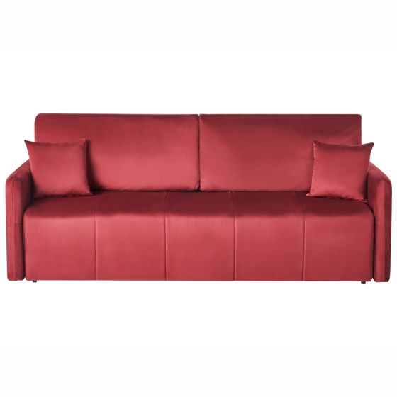 Vuodesohva 3-istuttava EGGE sametti Viininpunainen
