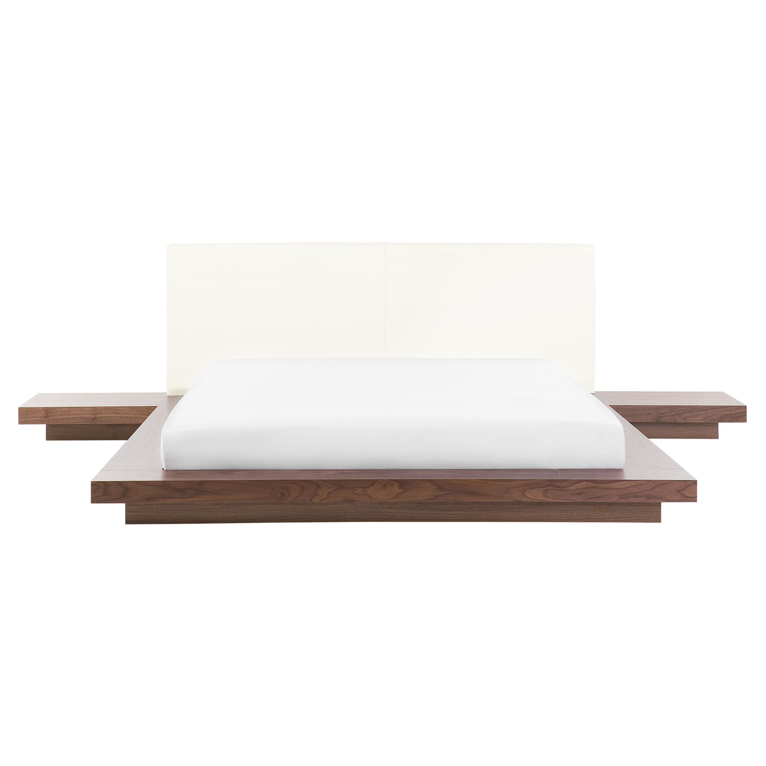 Vesisänky keinonahka ZEN 160 x 200 cm Ruskea saarniviilu