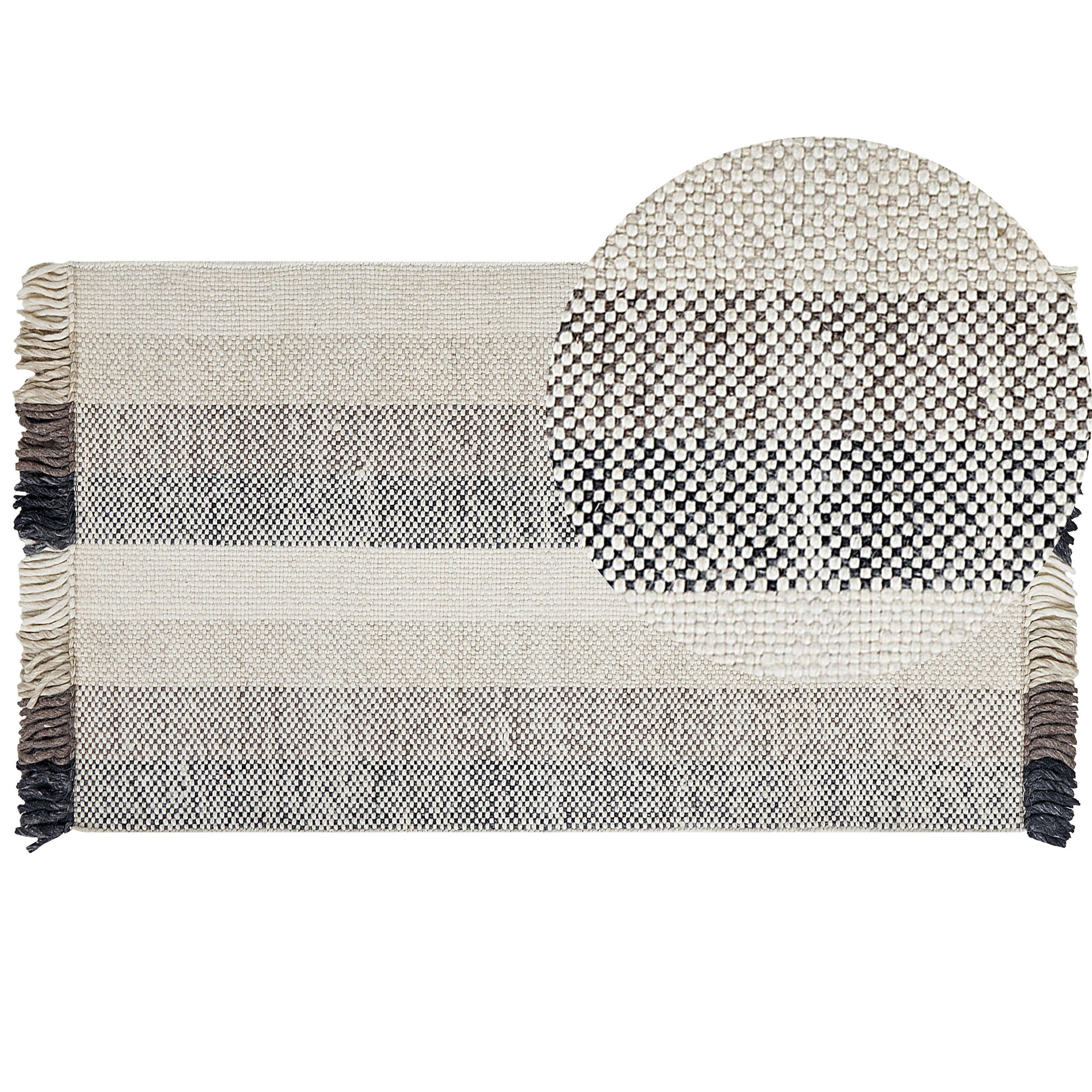 Matto EMIRLER Valkoinen 80 x 150 cm Villa