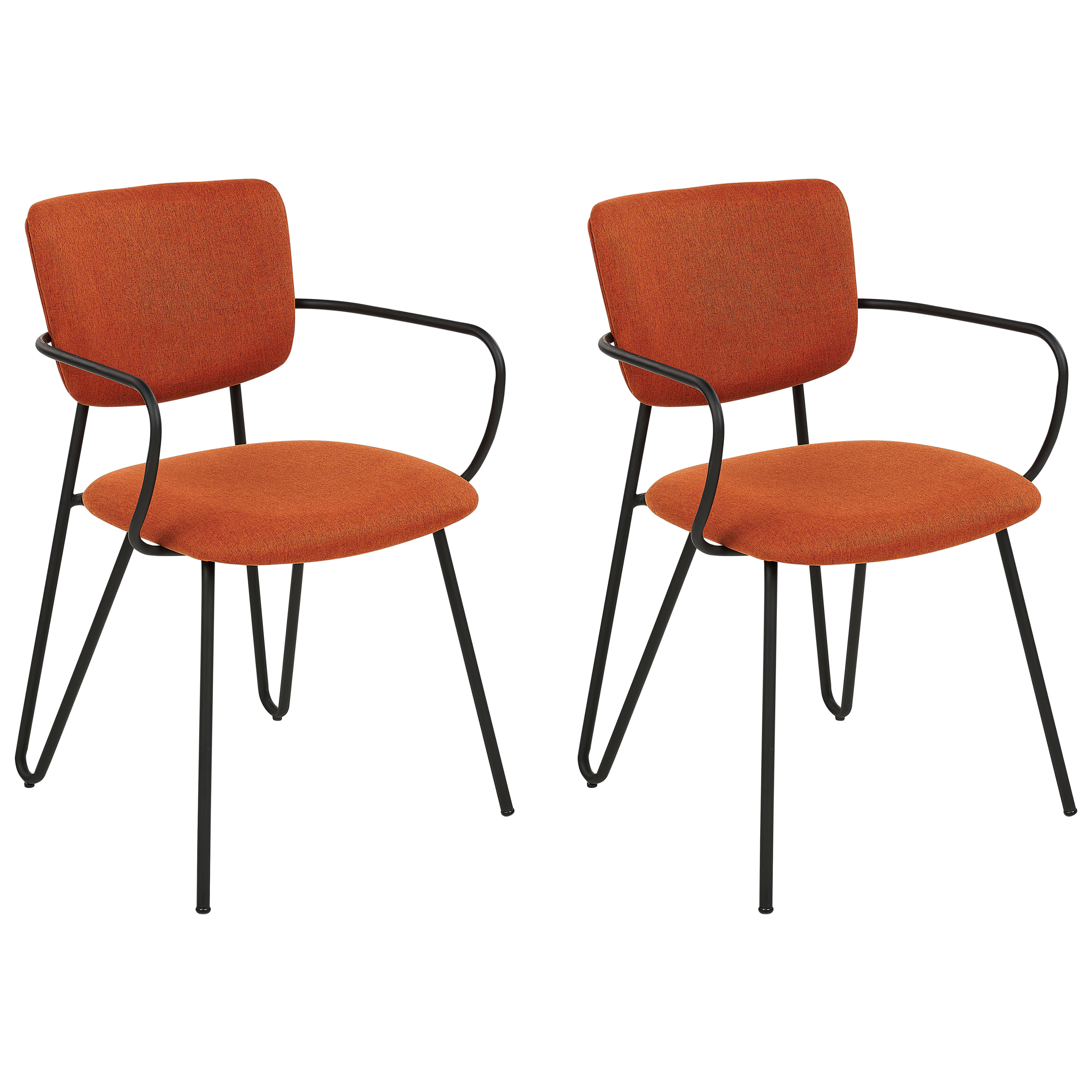 Ruokatuolisetti 2 kpl ELKO Oranssi