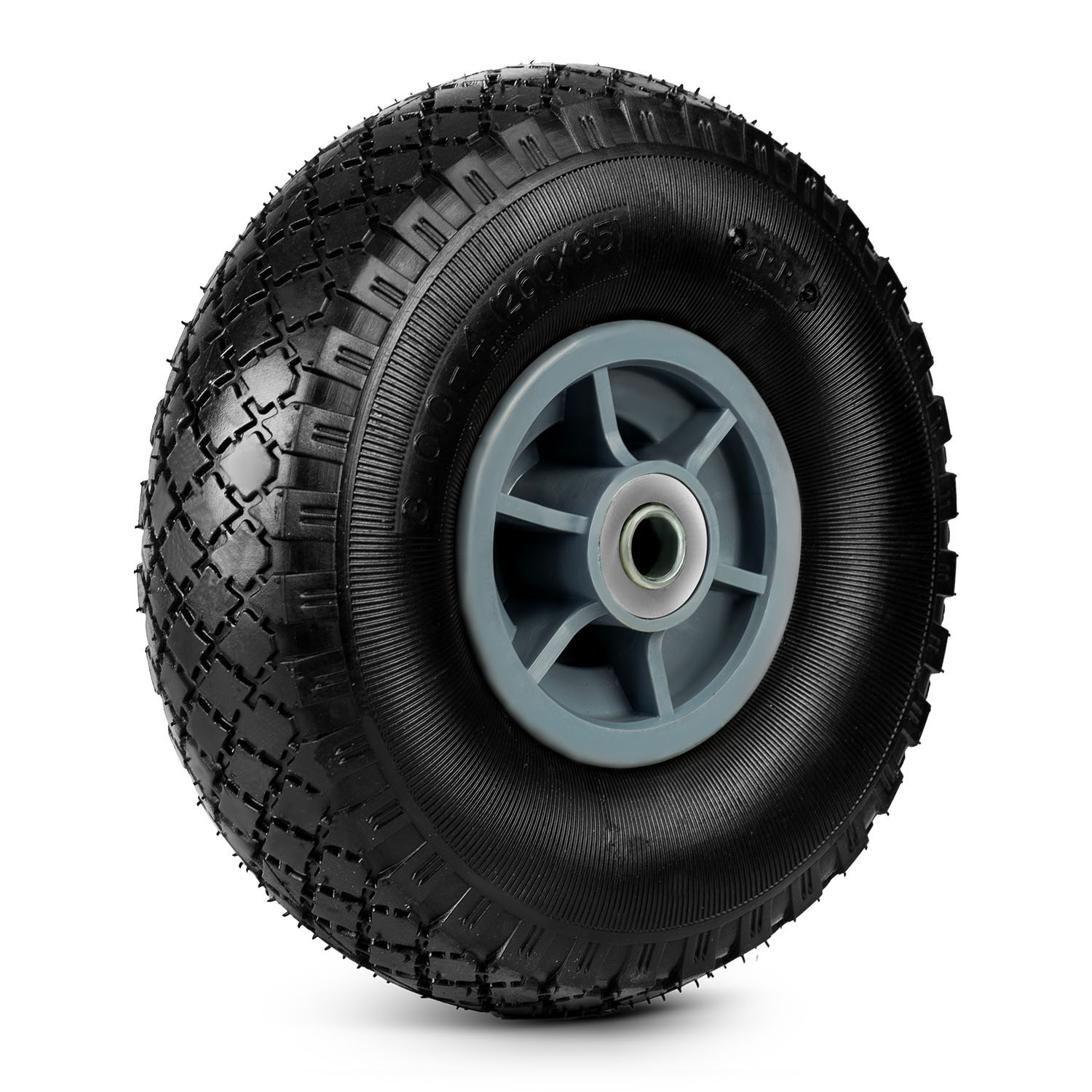 Sisärenkaalla varustettu pyörä Humberg HM-509 -kuljetuskärryyn