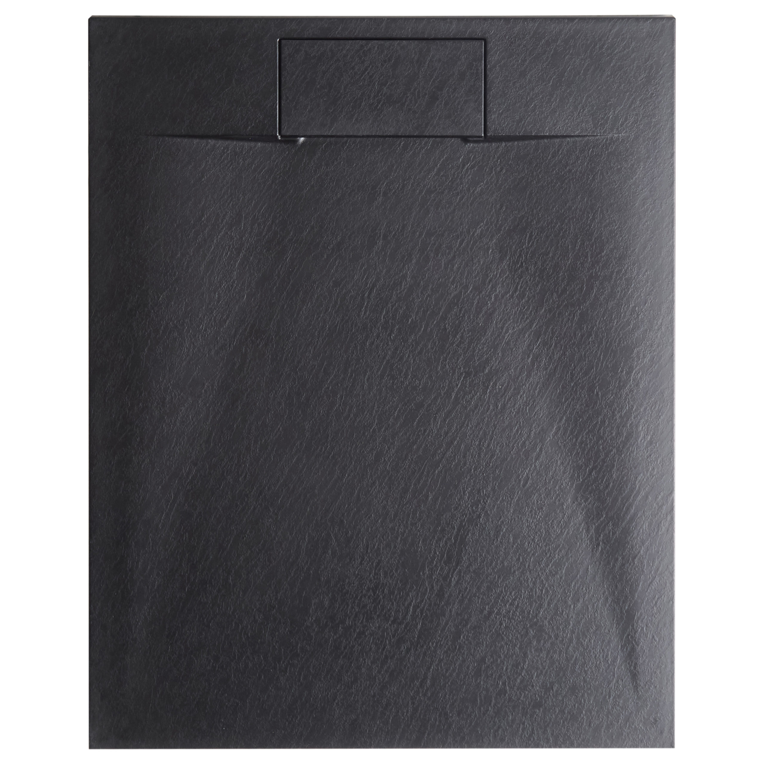 Suihkuallas AZZURRO 80 x 120 x 3 cm Musta
