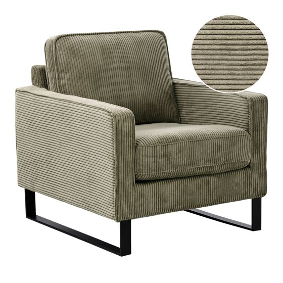 Nojatuoli VIND vakosametti Vihreä