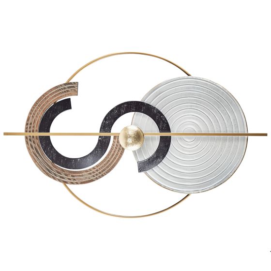 Seinäkoriste BRAGA metalli 55 cm Monivärinen