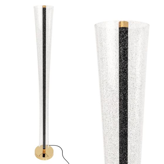 TOOLIGHT riippuvalaisin LHJ073-F musta, kulta, 18x18x125cm