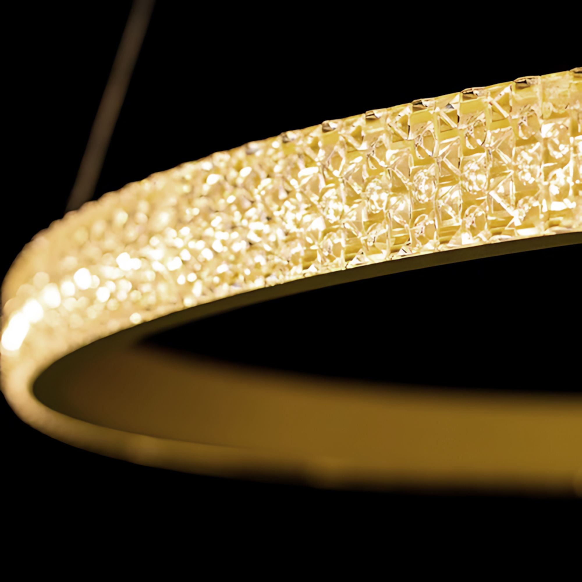 TOOLIGHT riippuvalaisin LHJ044-CP2 kulta, 60x60x120cm