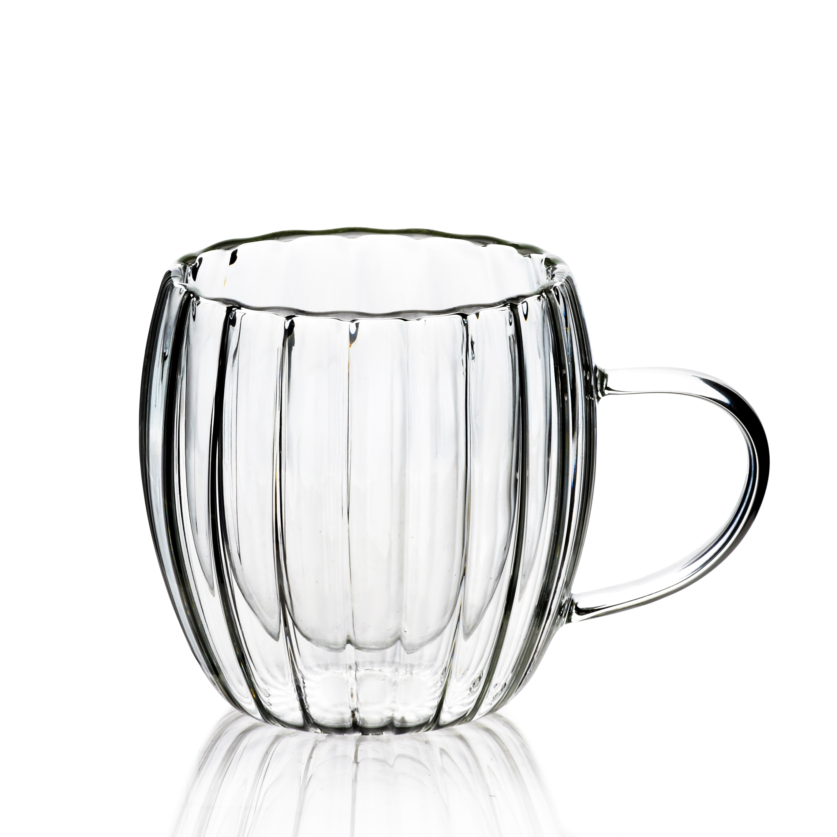 Allesken, läpinäkyvä, borosilikaattilasi muki, 240 ml, P:5.5 x L:9.0 x K:8.2 cm