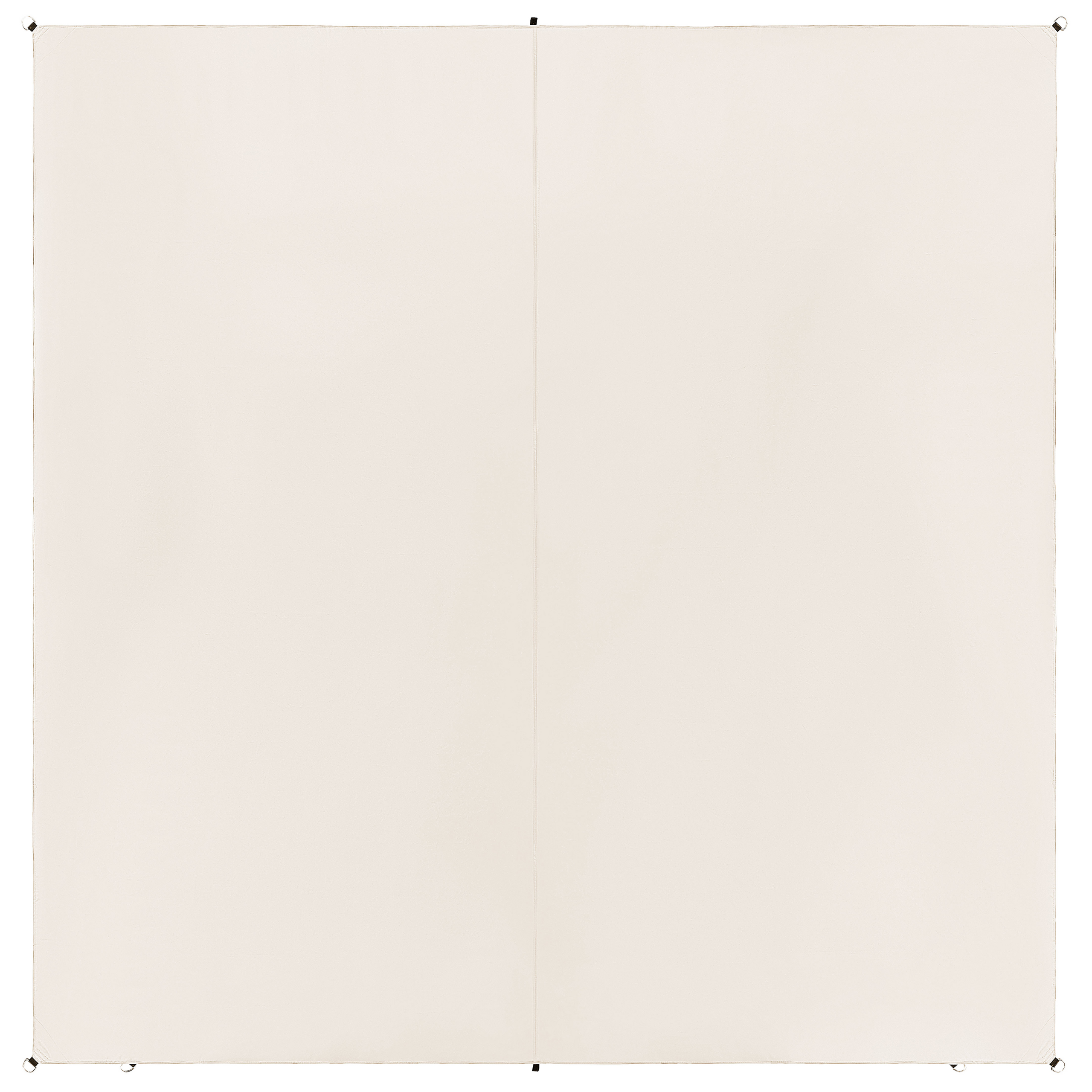 Aurinkopurje LUKKA 300 cm 300 cm Luonnonvalkoinen