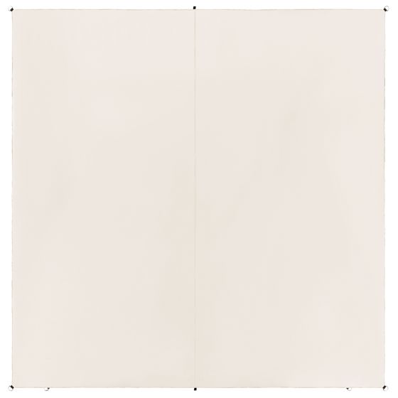 Aurinkopurje LUKKA 300 cm 300 cm Luonnonvalkoinen