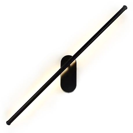 TOOLIGHT seinävalaisin APP583-1W musta, 92x92x7, 5cm