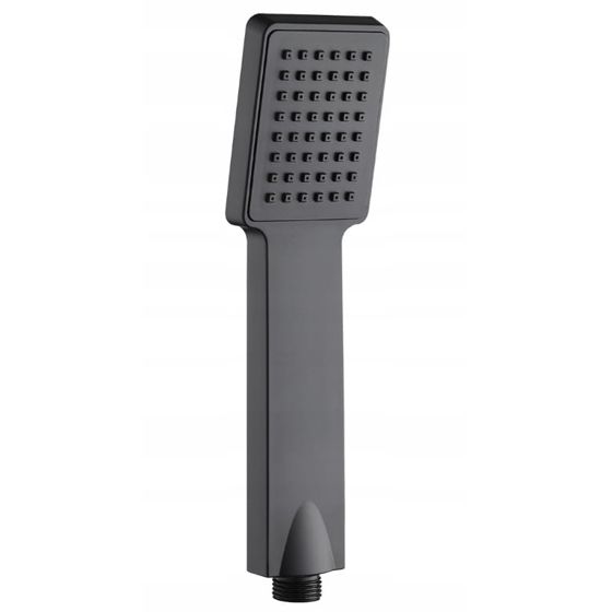 Orca suorakaiteen muotoinen mattamusta suihkupää