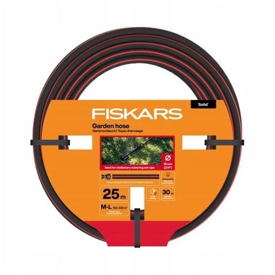 Fiskars Solid -Puutarhaletku 19 mm 3/4" 25 m