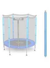 Ylätolppa trampoliinille ulkoverkolla 1,4 m sininen Neo-Sport